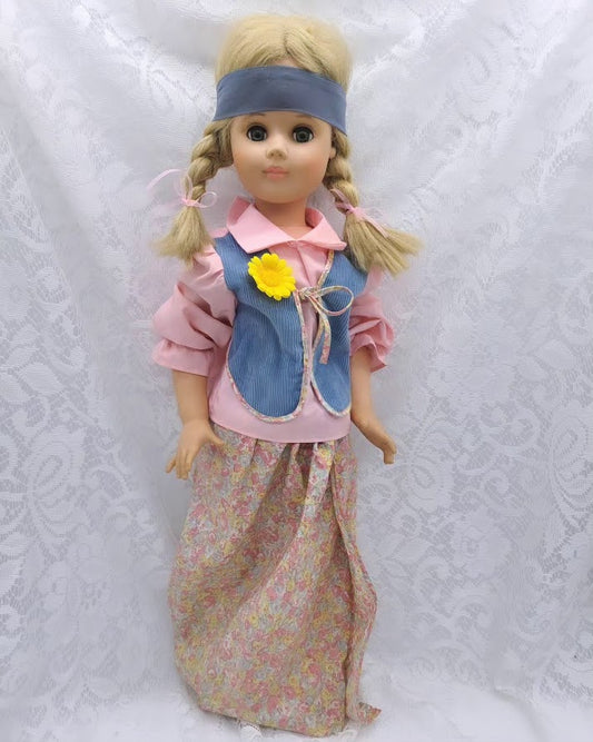Dana Haunted Doll ~ 26" 1970s Walking Doll Hard Plastic ~ Paranormal ~ Woodstock ~ Music ~ East Coast Hippy