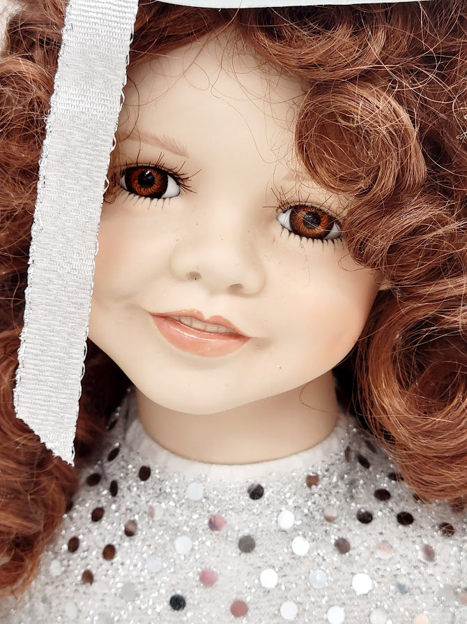 No Reserves Chiara Haunted Doll ~ 17" OOAK Witch Porcelain Female Vessel ~ Paranormal ~ Stregheria ~ Intuition ~ Clairvoyance ~ Dreams