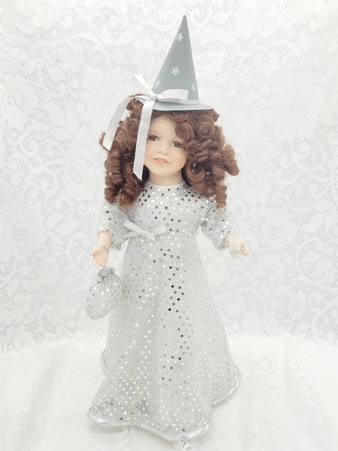 No Reserves Chiara Haunted Doll ~ 17" OOAK Witch Porcelain Female Vessel ~ Paranormal ~ Stregheria ~ Intuition ~ Clairvoyance ~ Dreams