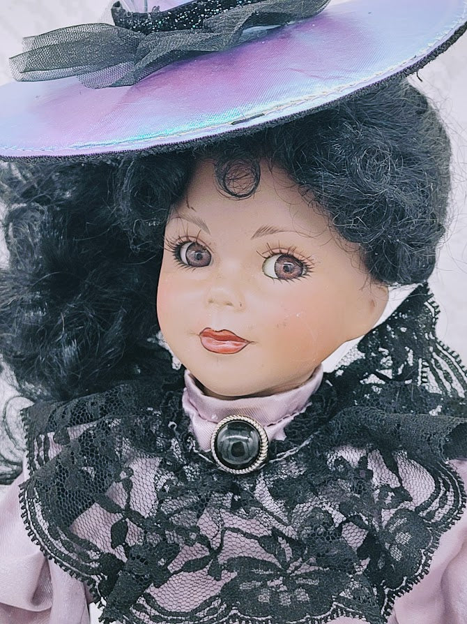 No Reserves Livia Haunted Doll ~ 16" African American OOAK Witchy Vessel ~ Paranormal ~ Creole Healer ~ Spirit Guide ~ Guardian ~ Cash Magick