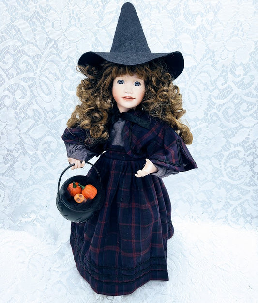 No Reserves Olivia Haunted Doll ~ 17" OOAK Witch Vessel ~ Paranormal ~ Guardian ~ Protection ~ Psychic Warfare ~ Benedicaria