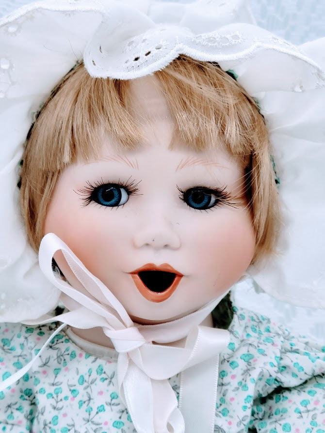 Margie Haunted Doll ~ 21" Handmade Thumb Sucking Bisque Vessel ~ Paranormal ~ Clingy ~ Emotionally Needy ~ Seeks REAL FAMILY