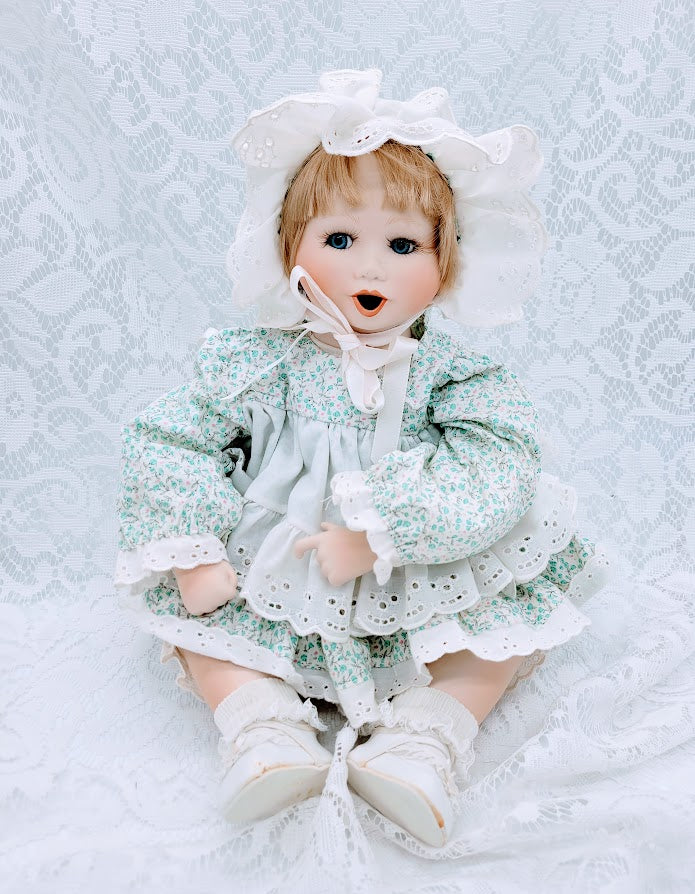 Margie Haunted Doll ~ 21" Handmade Thumb Sucking Bisque Vessel ~ Paranormal ~ Clingy ~ Emotionally Needy ~ Seeks REAL FAMILY