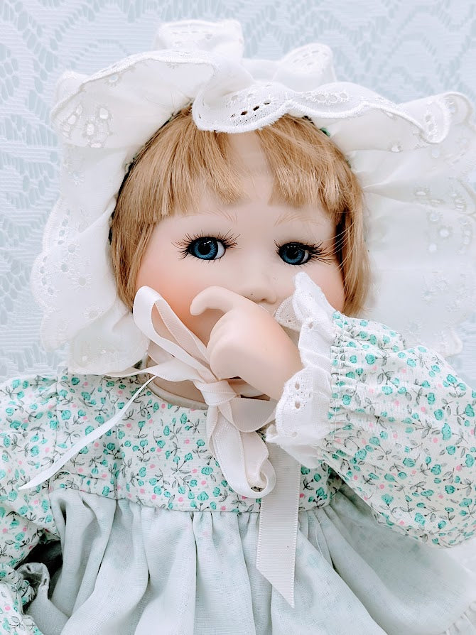 Margie Haunted Doll ~ 21" Handmade Thumb Sucking Bisque Vessel ~ Paranormal ~ Clingy ~ Emotionally Needy ~ Seeks REAL FAMILY