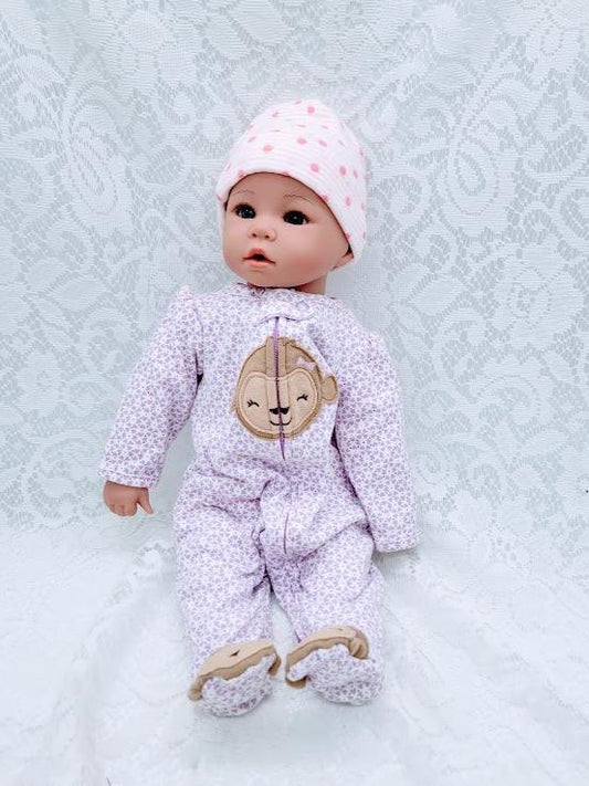 Janiyah Haunted Doll ~ 18" Silicone/Vinyl Ethnic Newborn Baby Doll ~ Paranormal ~ Needs Family ~ Requires a Lot of Attention/Affection