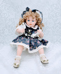 Jessica Haunted Doll ~ 18" Porcelain Shelf-Sitter Vessel ~ Paranormal ~ REHOME ~ VERY ACTIVE ~ Child Spirit ~ Positive Kid