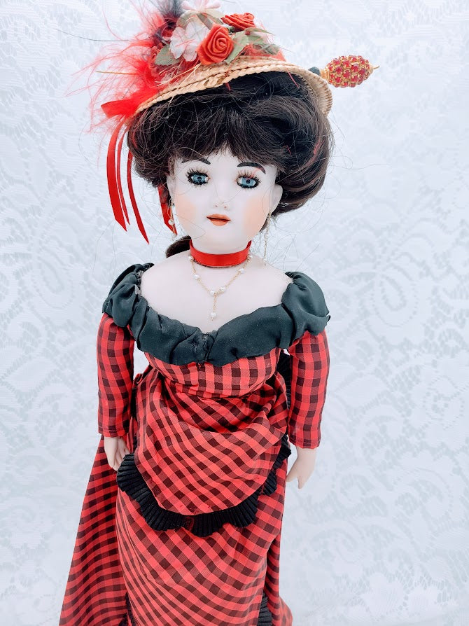 Reserved Sareen 11/19 Hertha Haunted Doll ~ 16" WOW German Repro Armand Marseille Doll Bisque RARE ~ HUMAN HAIR ~ Paranormal ~ Harsh Personality ~ Highly Active ~ Curious