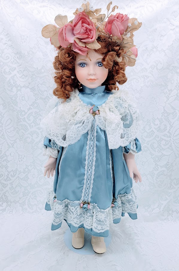 Leigh Haunted Doll ~  22" Porcelain Vessel ~ Paranormal ~ Otherworldly ~ Fairy-Like ~ Celtic Energies ~ Magick