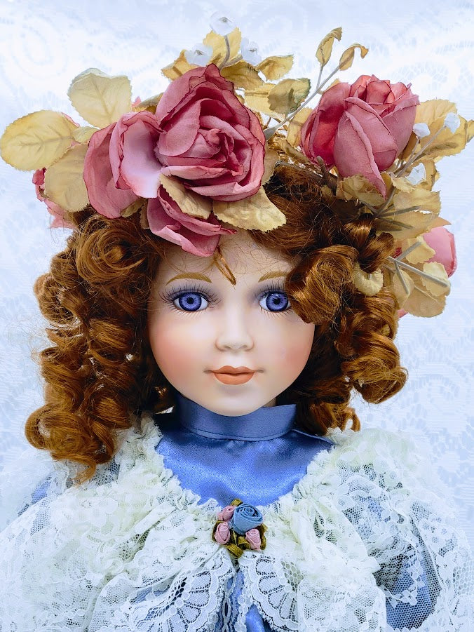 Leigh Haunted Doll ~  22" Porcelain Vessel ~ Paranormal ~ Otherworldly ~ Fairy-Like ~ Celtic Energies ~ Magick