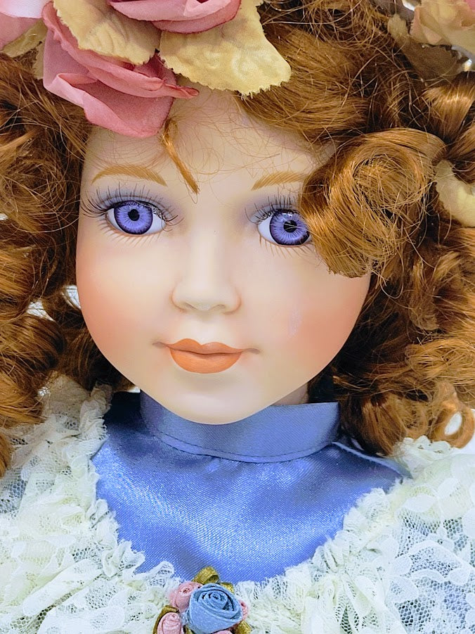 Leigh Haunted Doll ~  22" Porcelain Vessel ~ Paranormal ~ Otherworldly ~ Fairy-Like ~ Celtic Energies ~ Magick