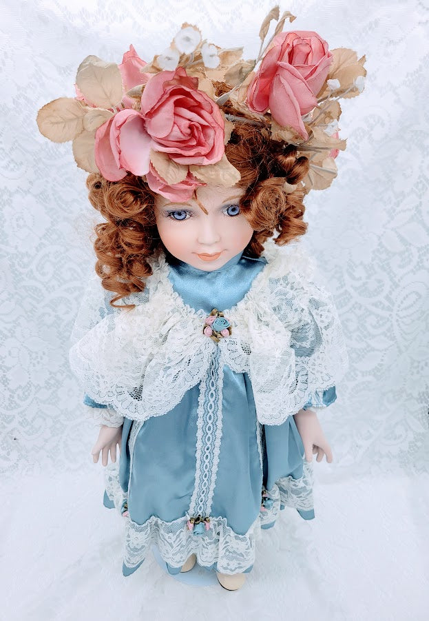 Leigh Haunted Doll ~  22" Porcelain Vessel ~ Paranormal ~ Otherworldly ~ Fairy-Like ~ Celtic Energies ~ Magick