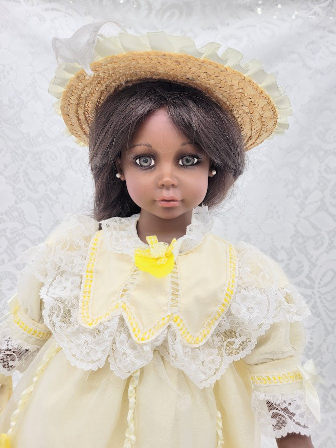 Reserved Jes 12/13 Samira Haunted Doll ~ 21" Vinyl African American Ethnic Vessel ~ Paranormal ~ Very Gifted ~ Hypnotising Eyes ~ Highly Active ~ Intuitive Soul