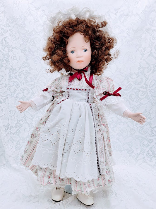 Marcella Haunted Doll ~ 22" Victorian Porcelain Vessel ~ Paranormal ~ Guardian ~ Mental Health Protection ~ Grounding ~ Highly Active