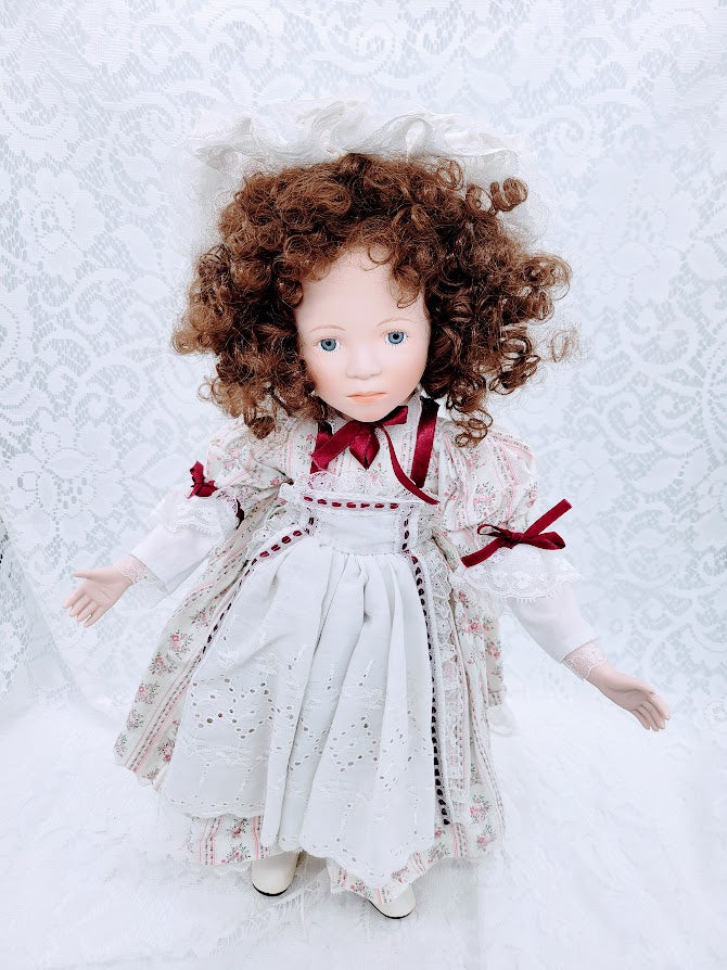 Marcella Haunted Doll ~ 22" Victorian Porcelain Vessel ~ Paranormal ~ Guardian ~ Mental Health Protection ~ Grounding ~ Highly Active