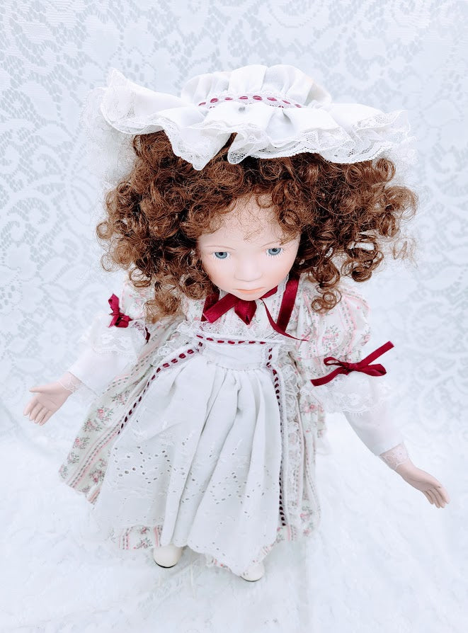 Marcella Haunted Doll ~ 22" Victorian Porcelain Vessel ~ Paranormal ~ Guardian ~ Mental Health Protection ~ Grounding ~ Highly Active