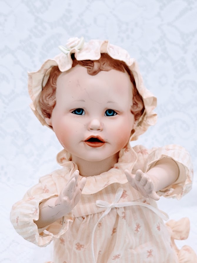 Opie (Ophelia) Haunted Doll ~ 15" Porcelain Toddler Vessel ~ Paranormal ~ Special Needs ~ Clingy ~ Seeks Family & Attention ~ Needs a Nurthering Caregiver