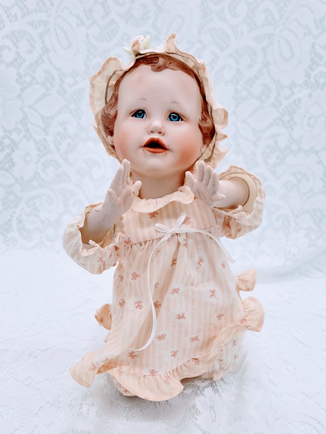 Opie (Ophelia) Haunted Doll ~ 15" Porcelain Toddler Vessel ~ Paranormal ~ Special Needs ~ Clingy ~ Seeks Family & Attention ~ Needs a Nurthering Caregiver