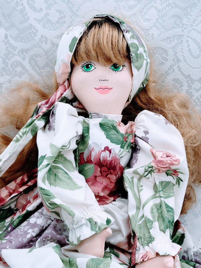 Billie Haunted Doll ~ 28" Handmade Cloth Boudoir Style Vessel ~ Paranormal ~ Mean B*tch ~ Strange and Unusual ~ Kind of Sad