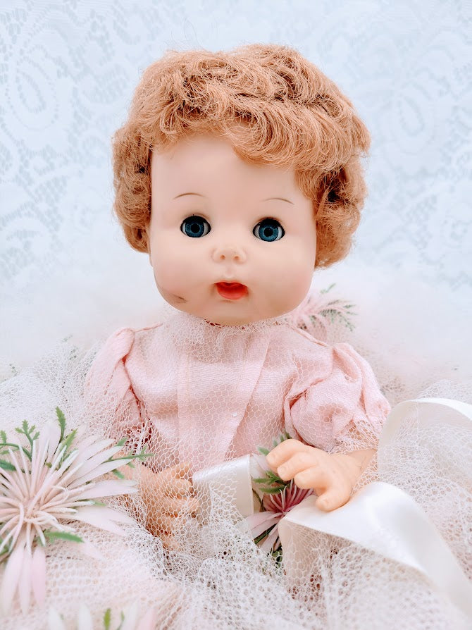 Geena Haunted Doll ~ 18" RARE Antique Jointed 1950s Pajama Bag Doll Vessel ~ Paranormal ~ Kind of Judgy ~ Intuitive ~ Watching You