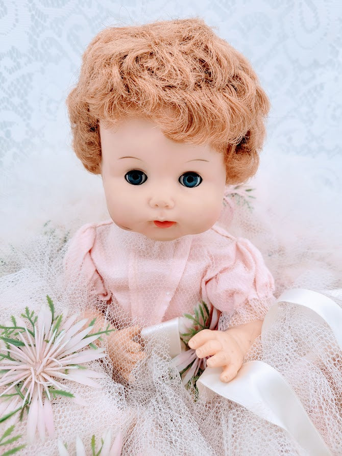 Geena Haunted Doll ~ 18" RARE Antique Jointed 1950s Pajama Bag Doll Vessel ~ Paranormal ~ Kind of Judgy ~ Intuitive ~ Watching You