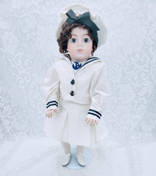 Ivy Haunted Doll ~ 20" Signed Jumeau Déposé Bébé French Reproduction Real Seeley Jointed Body ~ Paranormal ~ Prissy ~ Died At Sea ~ SS Princess Sophia