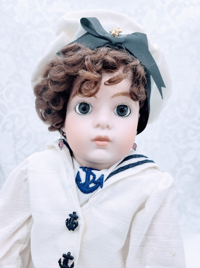 Ivy Haunted Doll ~ 20" Signed Jumeau Déposé Bébé French Reproduction Real Seeley Jointed Body ~ Paranormal ~ Prissy ~ Died At Sea ~ SS Princess Sophia