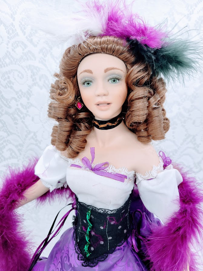 Athalia Haunted Doll ~ 19" Gypsy Style Vessel ~ Paranormal ~ Psychic ~ Tsinganoi  ~ Greek ~ Otherworldly