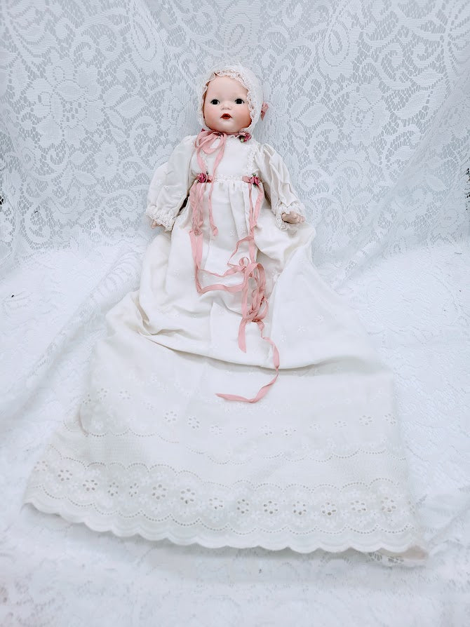 Gertie Haunted Doll ~ 16" Bisque Handmade Kestner Reproduction Century Baby Doll  ~ Paranormal ~ Abandoned Baby ~ Hates COLD ~ Needs Toys and Other Kids