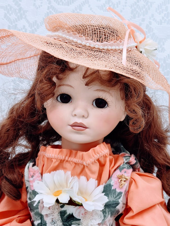 Jasmine Haunted Doll ~ 17" Handmade FULL BODY Bisque Vessel ~ Paranormal ~ Older Child Spirit ~ Indigo Child ~ Psychic ~ Georgia Coven