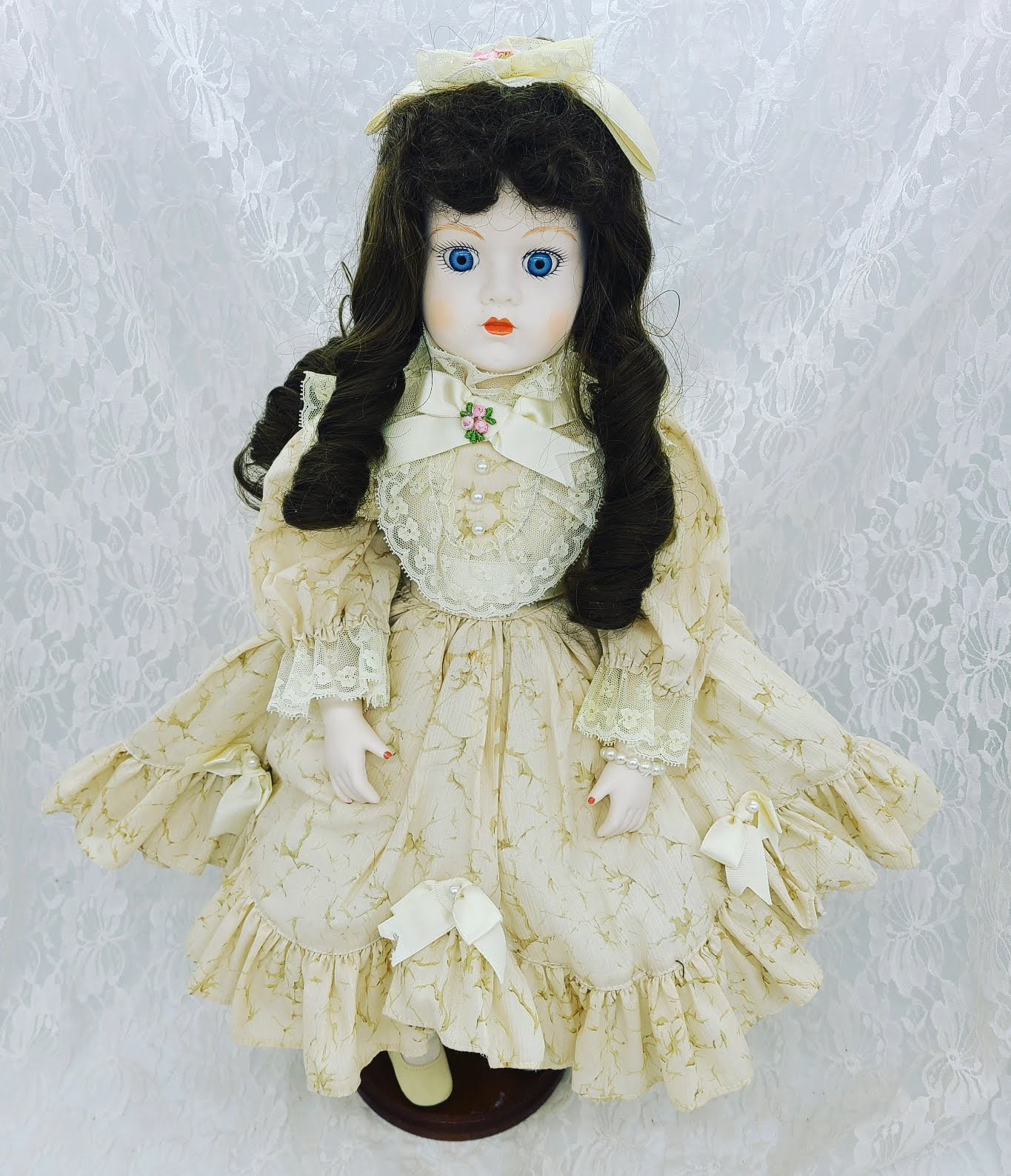 Rosemarie Haunted Doll ~ 22" Porcelain French Reproduction ~ Paranormal ~ Spooky Eyes ~ ACTIVE ~ Troubled