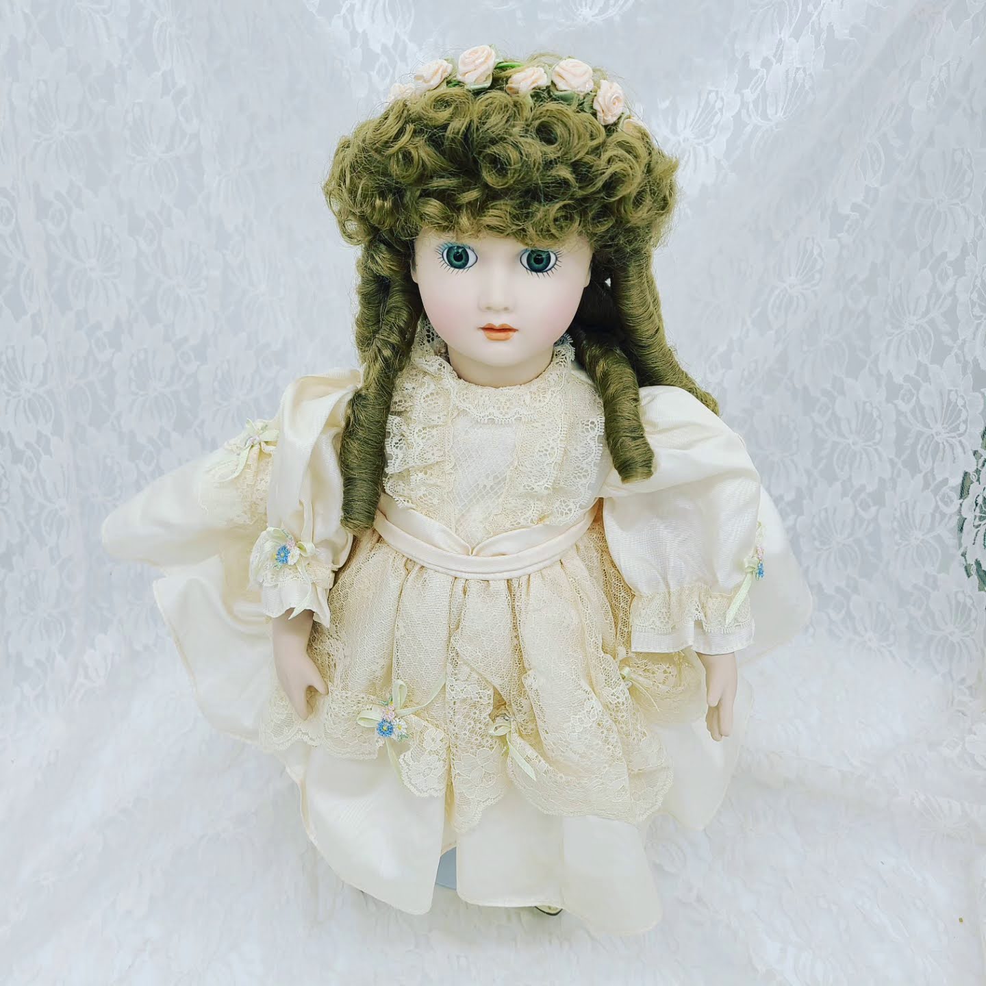 SALE! Hélène Haunted Doll ~ 17" Signed Jumeau Bébé French Reproduction ~ Paranormal ~ Mental Illness ~ Trauma and Abuse ~ Institutionalized