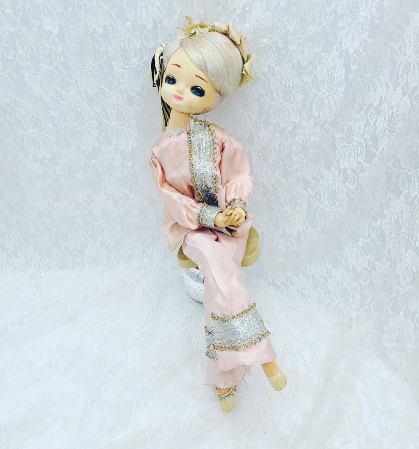 Veronika Haunted Doll ~17" Stockinette 1960s Doll ~ Paranormal ~ Very Active ~ Posh ~ Judgy ~ Wise, in Certain Ways