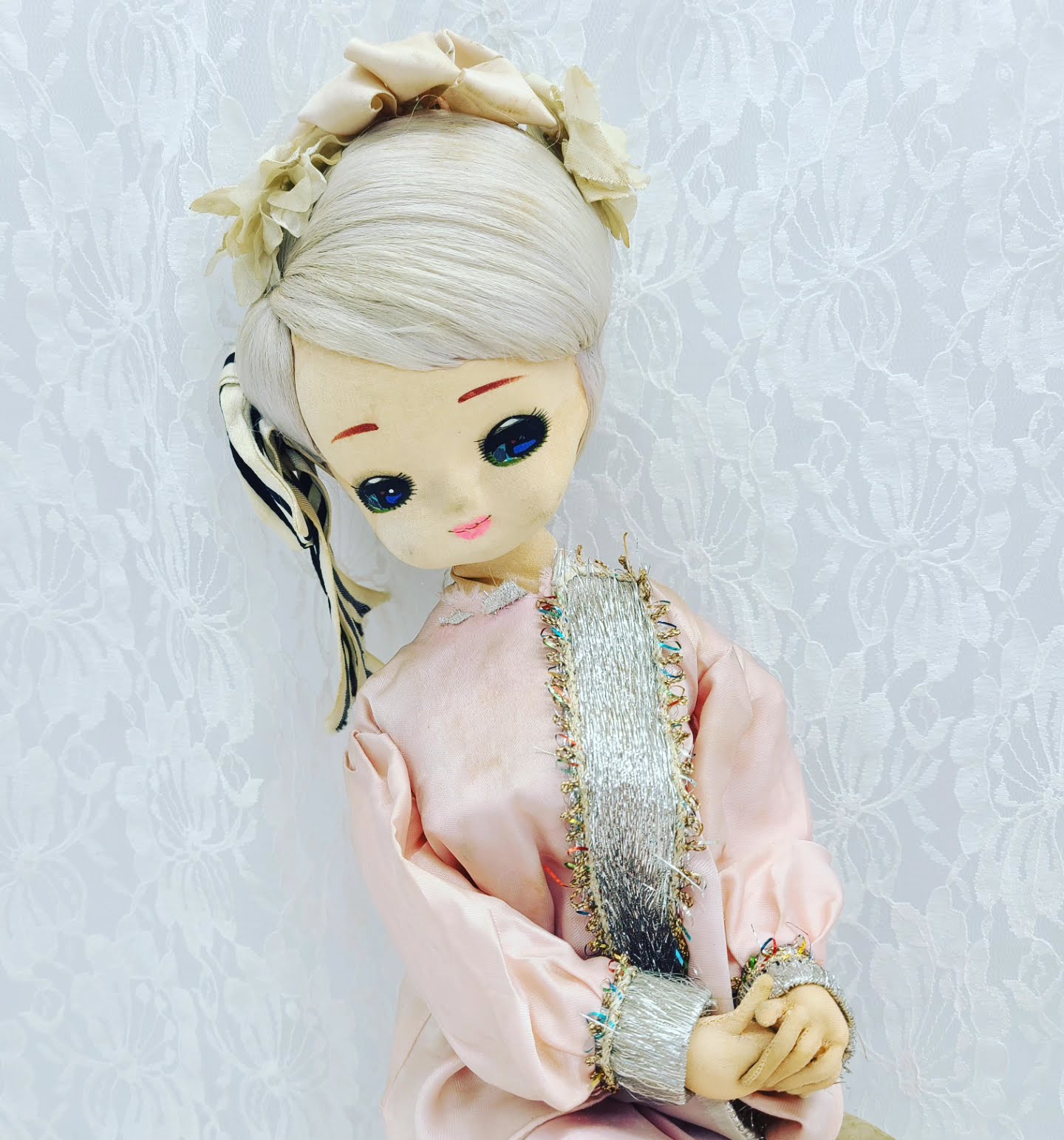 Veronika Haunted Doll ~17" Stockinette 1960s Doll ~ Paranormal ~ Very Active ~ Posh ~ Judgy ~ Wise, in Certain Ways