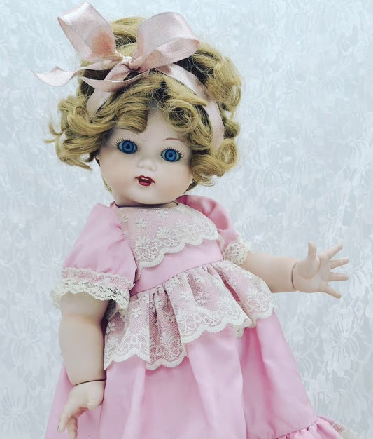 SALE! Angela Haunted Doll ~ 18" OOAK Porcelain Handmade Bisque Vessel ~ Paranormal ~ Very Friendly ~ Older Than She Looks ~ Mischievious