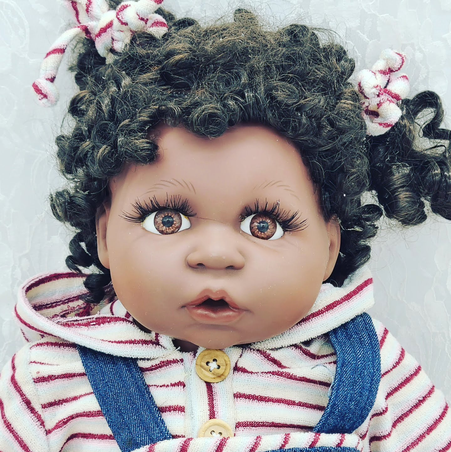Danya Haunted Doll ~ 23" African American Vinyl Toddler Vessel ~ Paranormal ~ Sweet Girl ~ Thinks She's Bigger Than She Is ~ Wannabe Big Sister