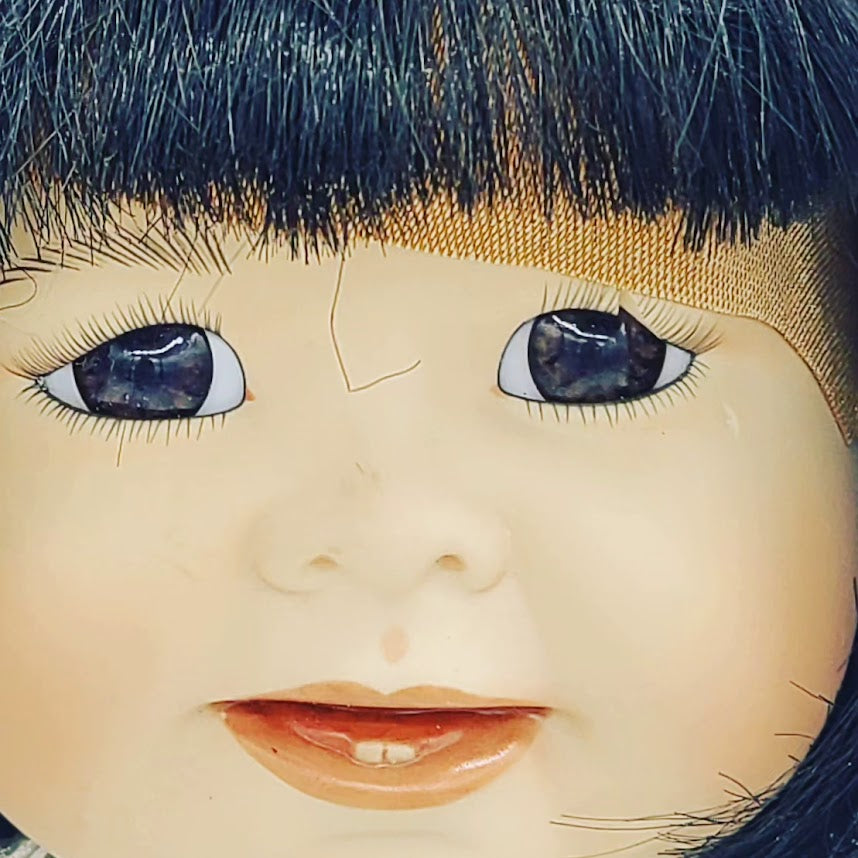 Lanying Haunted Doll ~ 18" Sitting Porcelain Asian Toddler ~ Angelic ~ Sweet ~ Good Energy