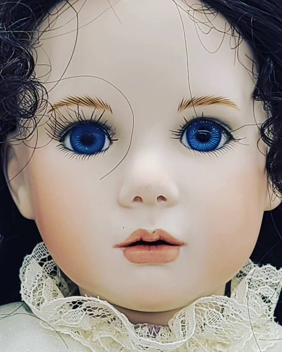 Reserved Tina 9/8 Adele Haunted Doll ~ 20" French Reproduction Handmade Bisque OOAK Vessel ~ Paranormal ~ Wise Beyond Her Years ~ Nurturing ~ ACTIVE