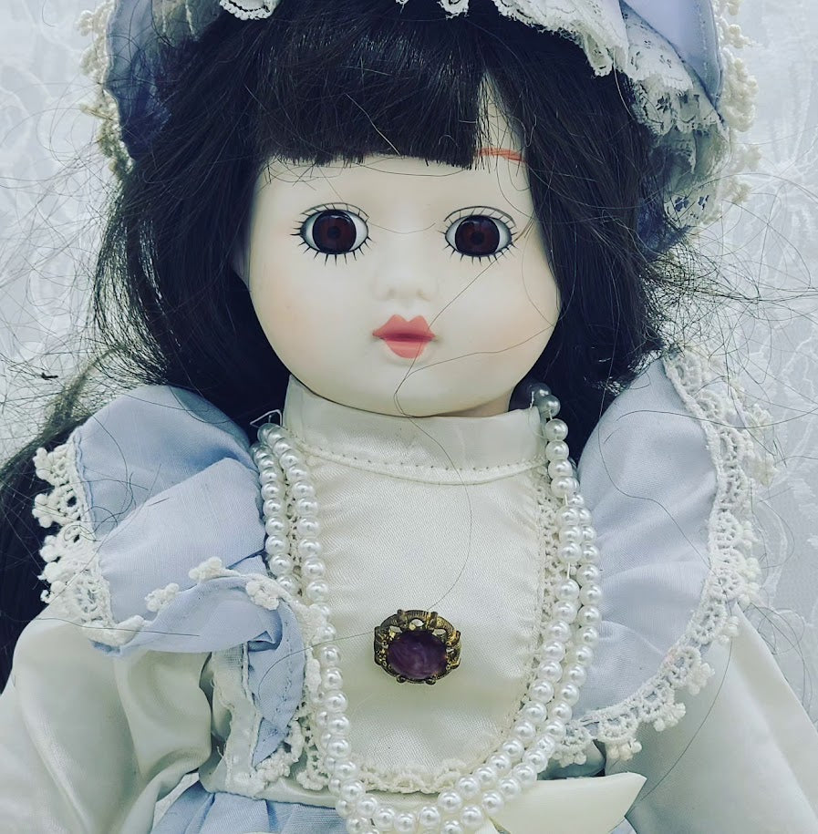 Essie Haunted Doll ~ 17" Porcelain Vessel ~ Intuitive ~ Traumatic Death ~ Highly Active ~ Albert Price Doll