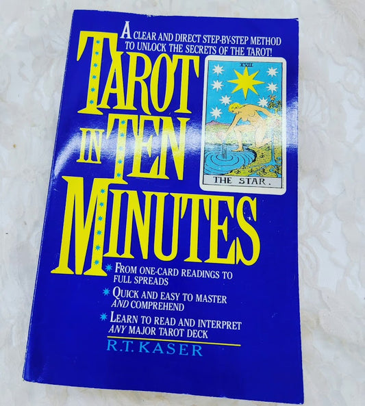 Awesome Educational Book! Tarot in Ten Minutes Book by Richard T Kaser