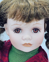 Reserved Aiden 10/18 Millie Haunted Doll ~ 17" Contemporary Porcelain Schoolgirl Vessel ~ Paranormal ~ Kind of Needy ~ Good with Younger Kids