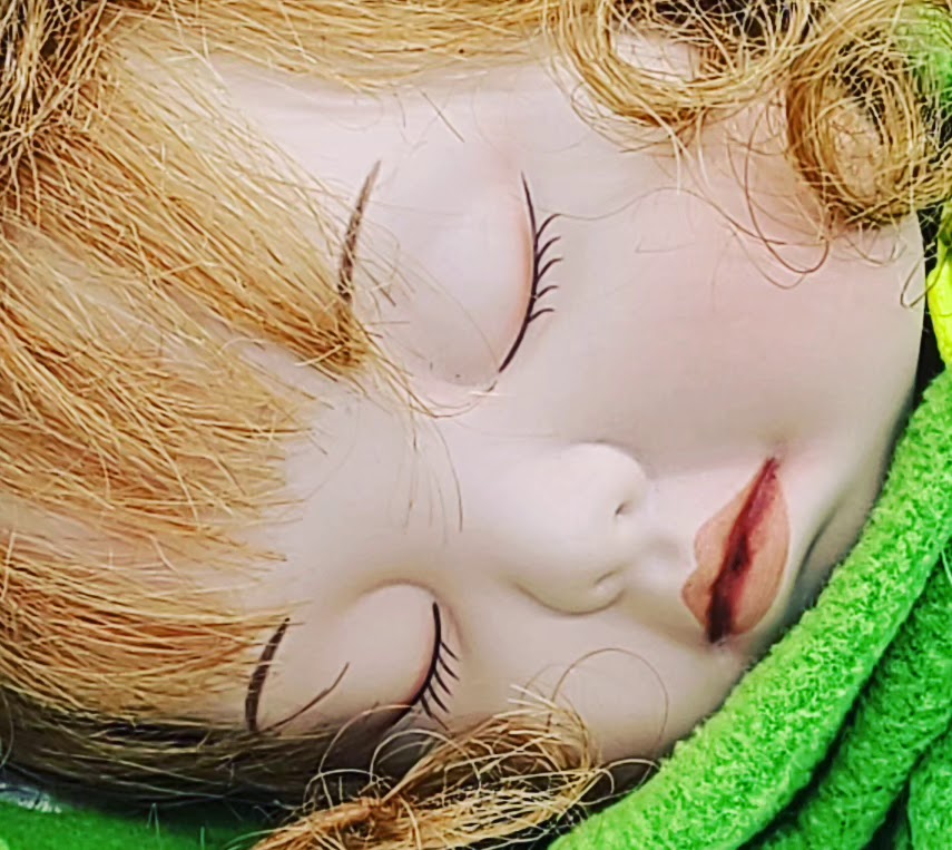 Hailey Haunted Doll ~ 18" Sleeping Porcelain Baby Doll ~ Positive Spirit ~ Paranormal ~ Very Protective Energy Despite Being Needy ~ Very Young ~ Needs Physical Contact