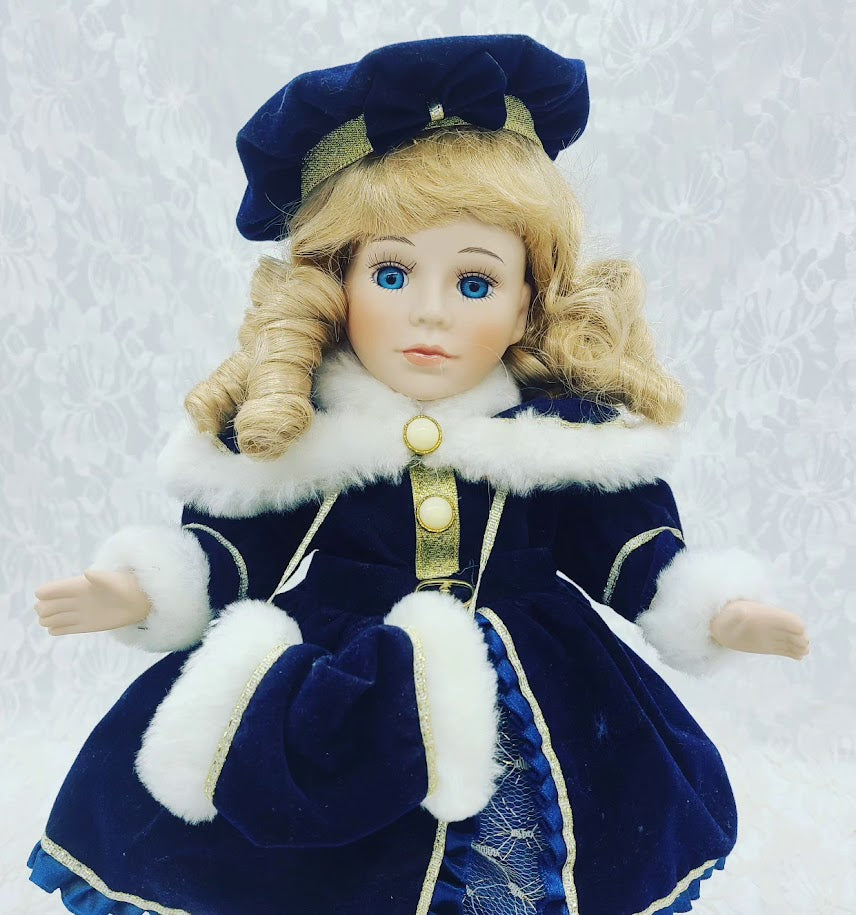 Mary Ellen Haunted Doll ~15" Porcelain Victorian Doll ~ Paranormal ~ Died on a Ship ~ Strange Dreams ~ Weird Sea Death Energy~ Highly Active