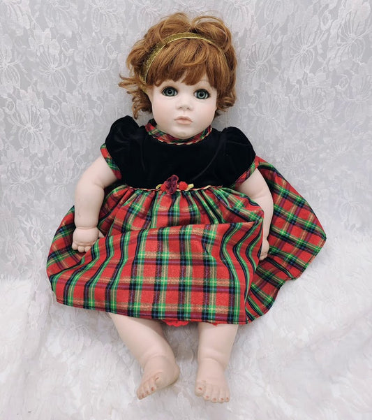 Alie Haunted Doll ~ 20" Handmade Jointed Bisque Vessel ~ Paranormal ~ Child Spirit ~ Chunky ~ Needy ~ Trauma ~ Needs Family