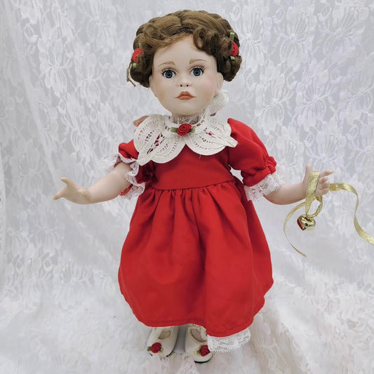 Genette Haunted Doll ~ 15" OOAK Victorian Porcelain Vessel ~ Paranormal ~ Child Spirit ~ British Girl ~ Kidnapped