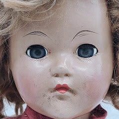 No Reserves Lillian Haunted Doll ~ 17" Antique 1940s Effanbee Anne Shirley Majorette Composition Doll  ~ Paranormal ~ USA WW2 ~ Self-Aware ~ Intelligent Responses