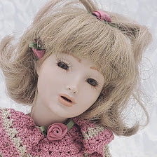 Reserved Alanna 2/8 Chessa Haunted Doll ~ 14" OOAK Unique Handmade Bisque Vessel ~ Paranormal ~ Possible Trickster ~ Strange ~ Can Be Spooky