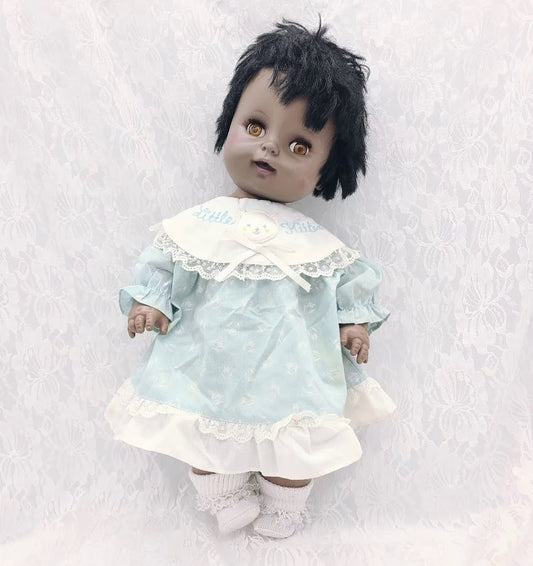 Mary Haunted Doll ~ 16" RARE 1970s Eegee African American Baby Doll Rubber ~ Paranormal ~ Squeezable ~ Cuddly ~ Misunderstood
