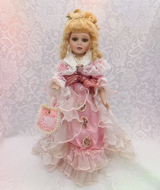 NO Reserves Rossitva Haunted Doll ~ 17" OOAK Porcelain Victorian Vessel ~ Paranormal ~ Samodiva Spirit ~ Connected to Spring & Flowers