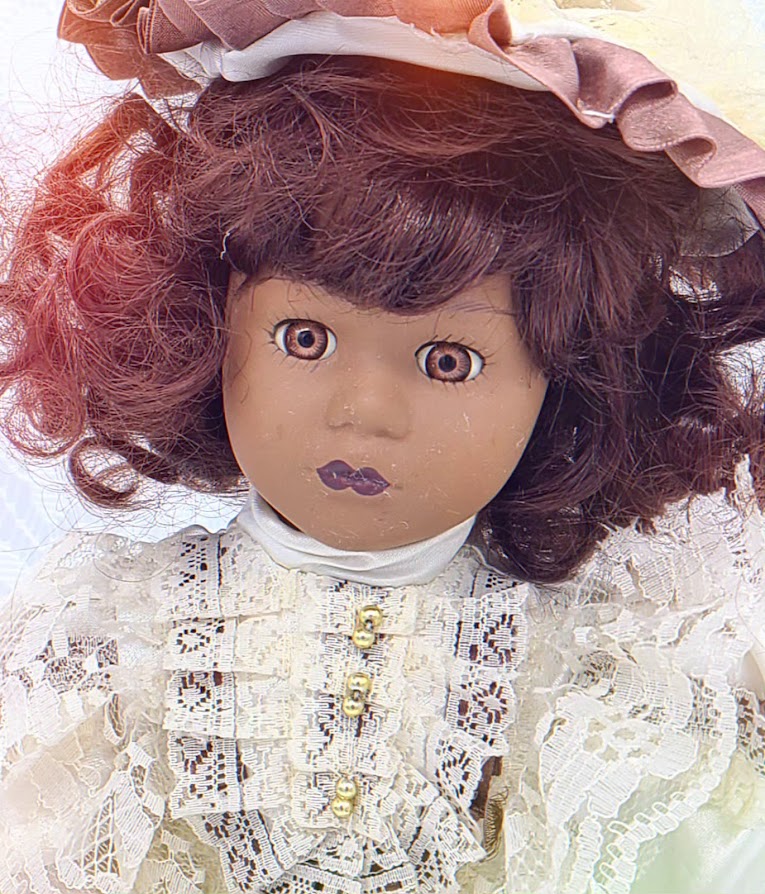 Alondra Haunted Doll ~ 17" African American Victorian Vessel ~ Paranormal ~ Teenager ~ Troubled ~ Empath ~ Sensitive