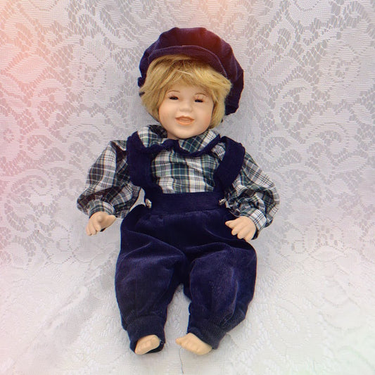 Allan Haunted Doll ~ 16" Sitting Laughing Little Boy Vessel ~ Paranormal ~ Upstate NY ~ Very Mischievious ~ Happy and Funny
